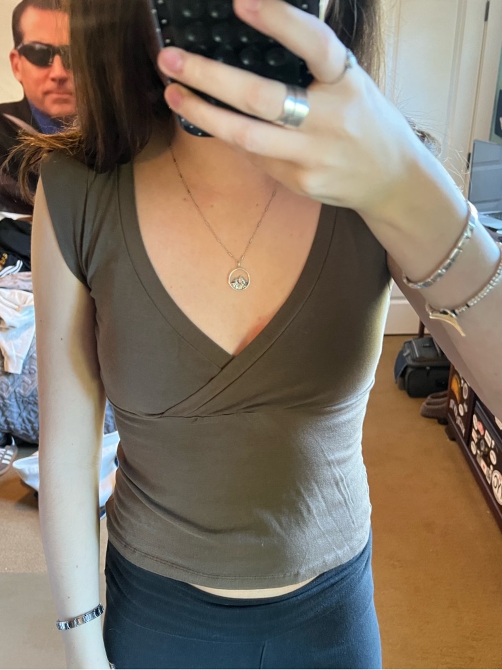 Brown top